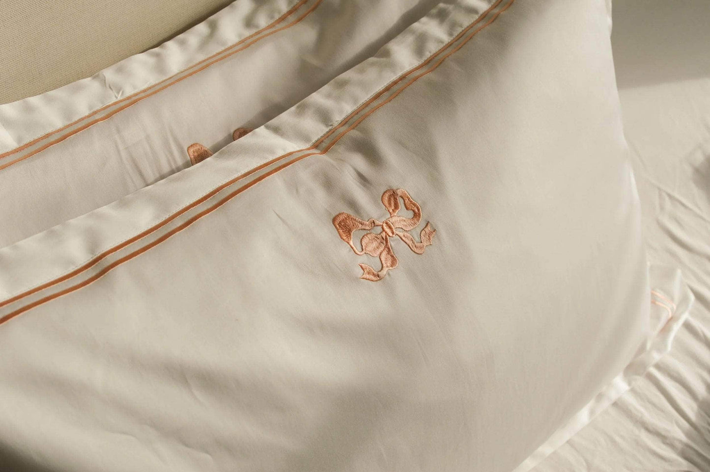 Arabella Bow Pillowcase Pair