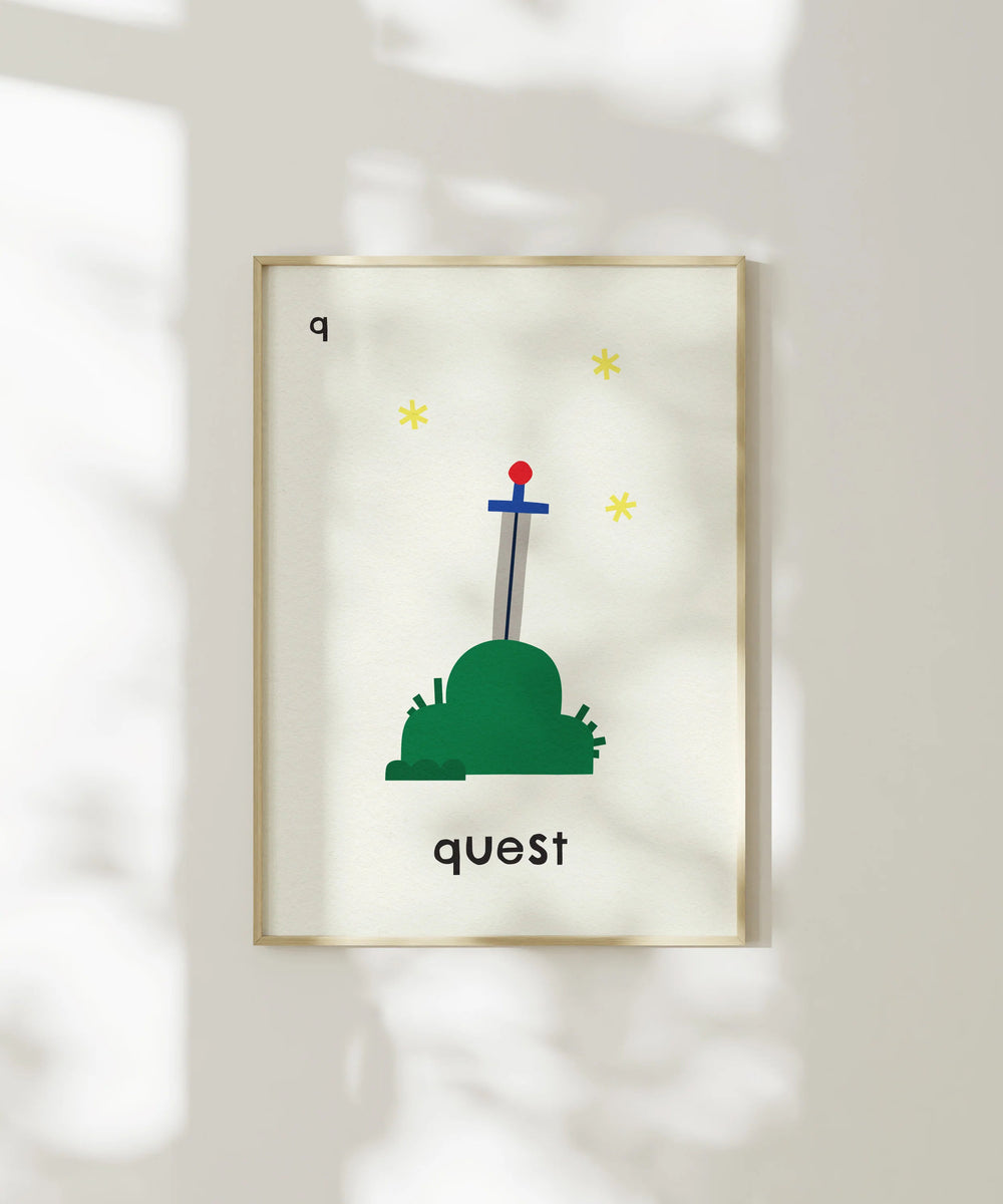 Q for Quest Print