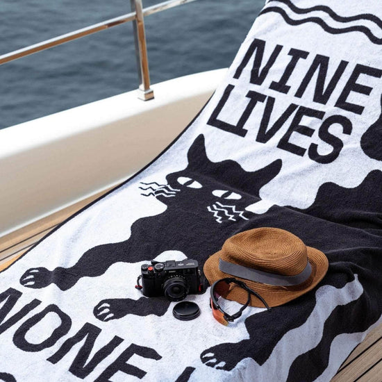 Nine Lives Towel