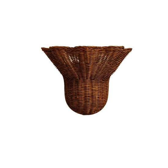 Luna Wall Light (Small Teak)