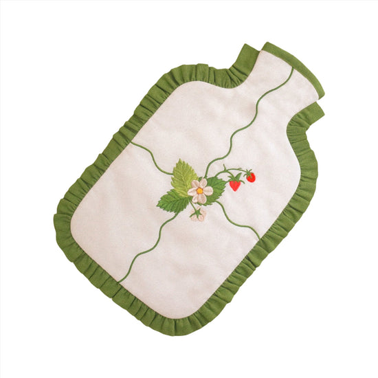 Strawberry Patch Hot Water Bottle Cover