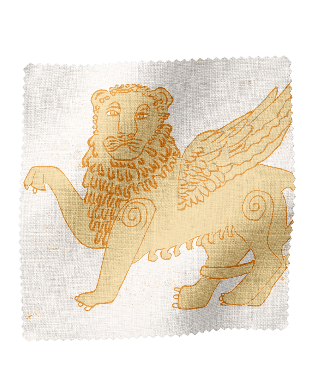 Winged Lion Fabric