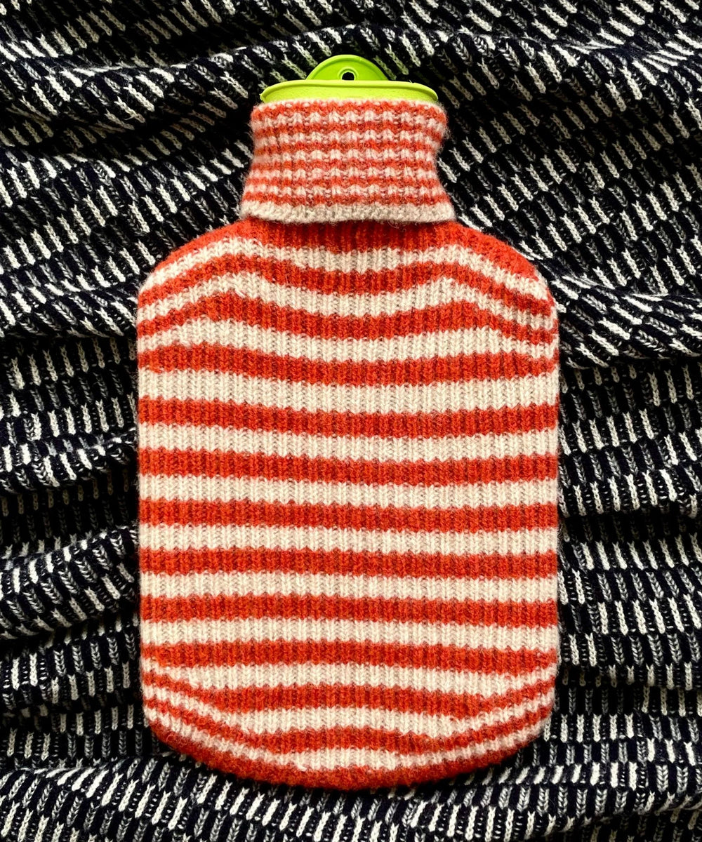 CINNAMON - Felted Lambswool Hot Water Bottle