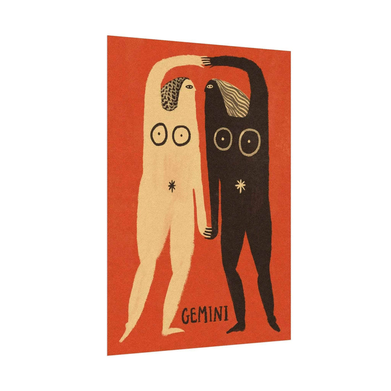 Tabby Booth Fine Art Zodiac Print • Gemini