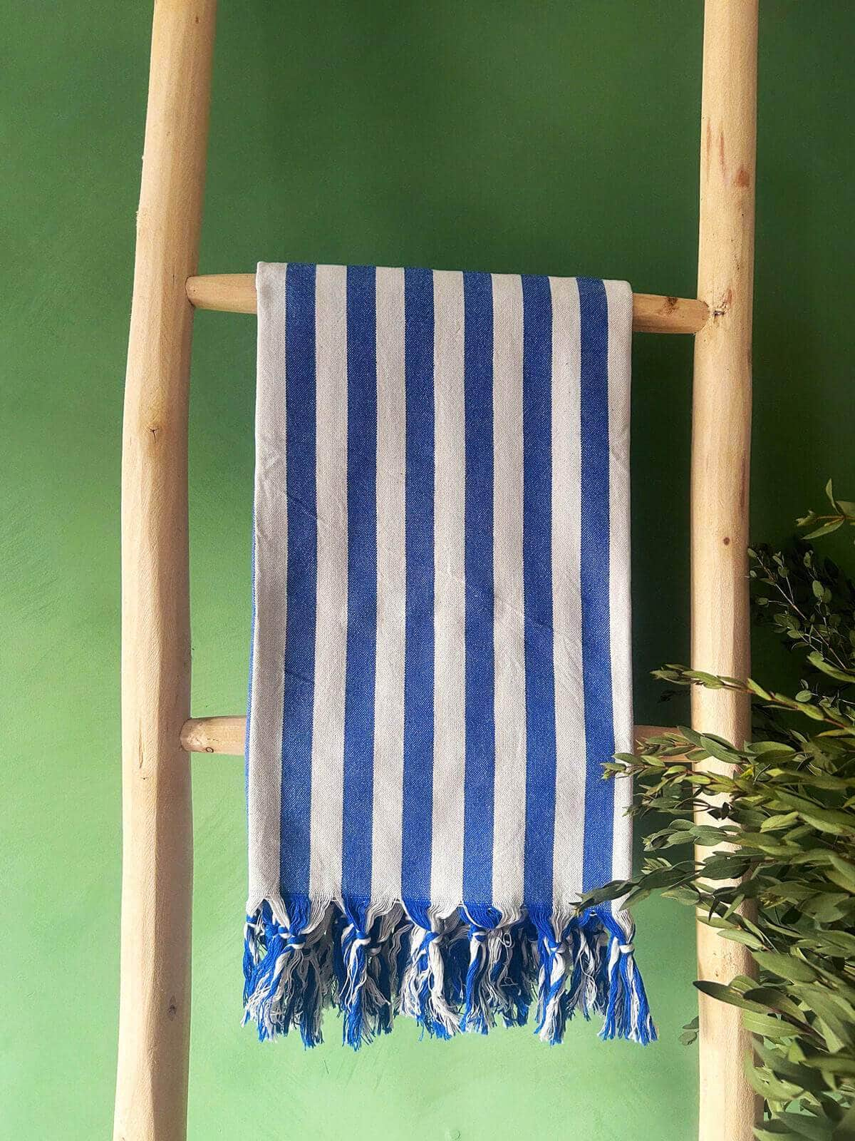 Brighton Stripe Hammam Towel - Blue