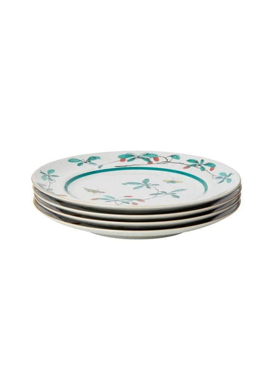 Famille Verte Dinner Plates set of 4