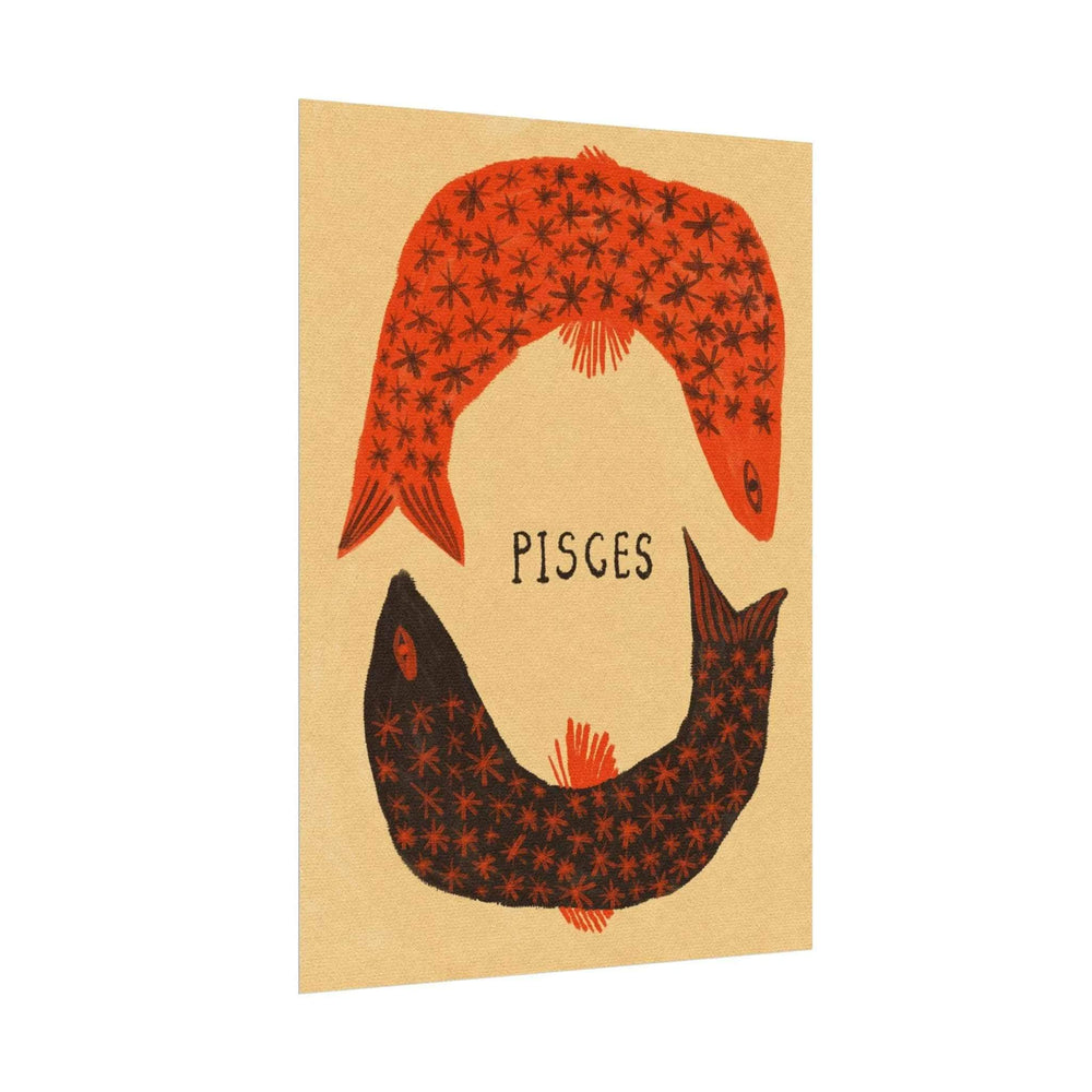 Tabby Booth Fine Art Zodiac Print • Pisces