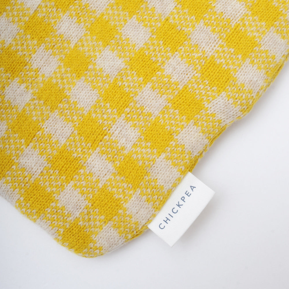 Piccalilli Gingham Hot Water Bottle