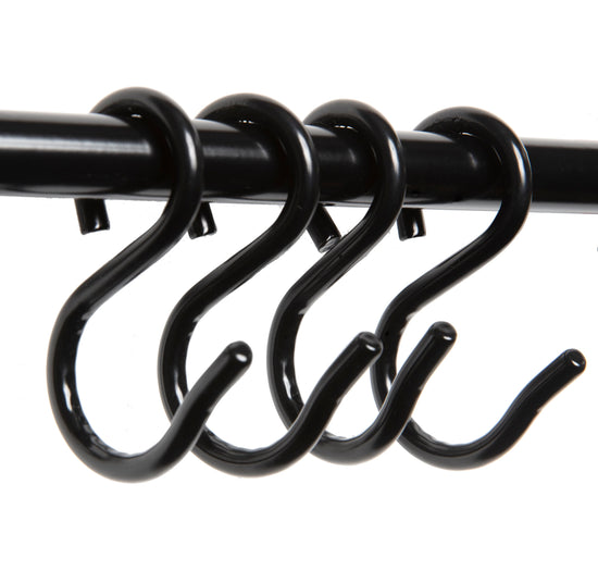 The 40cm Black Hanging Rail