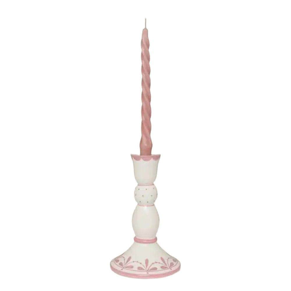 Garland Candlestick- Pink