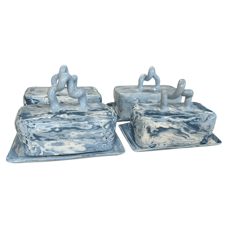 Neptune Wiggle Butter Dish