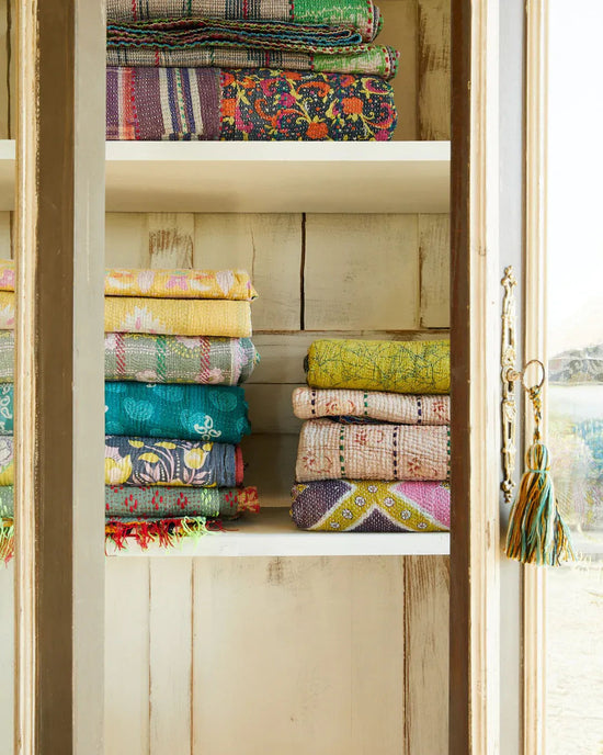 Kantha Quilt No. 600