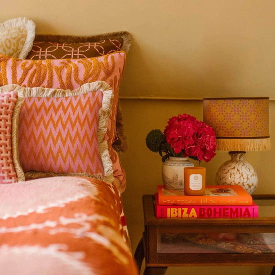 Cushion Rosita Orange & Pink