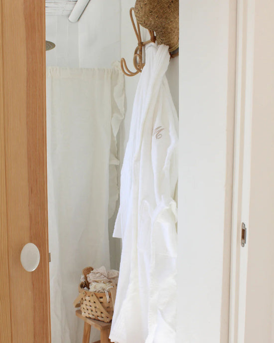 Personalised White Bath Robe