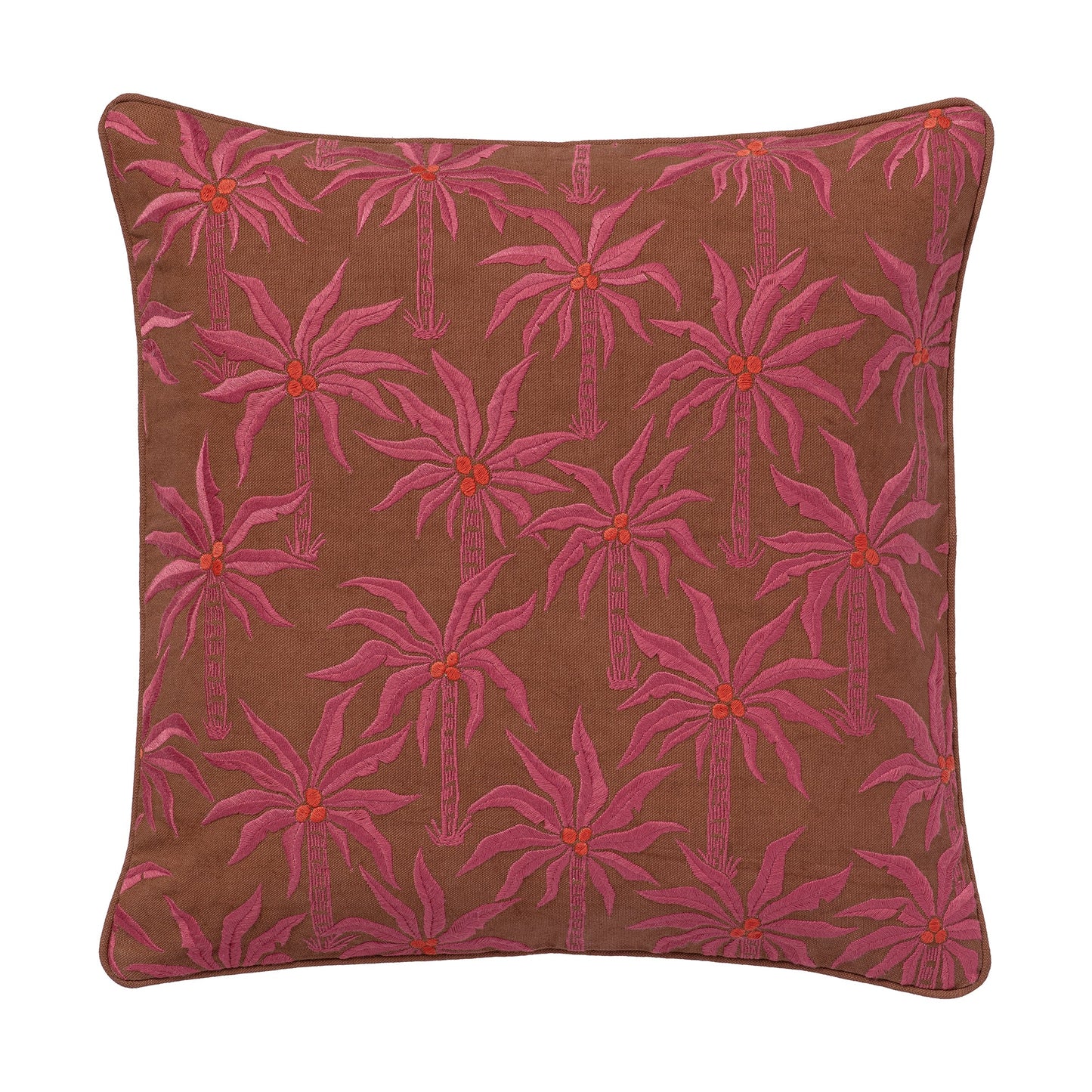 Cushion Laura Cinnamon & Orchid