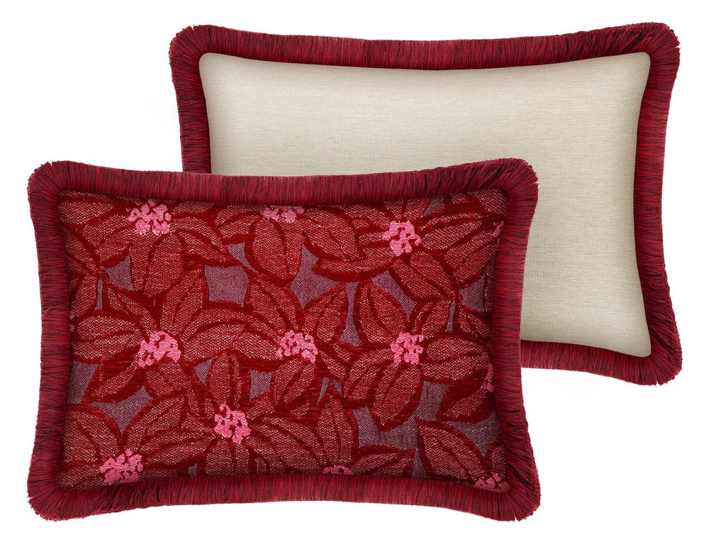 Cushion Michelle Pink & Bordeaux