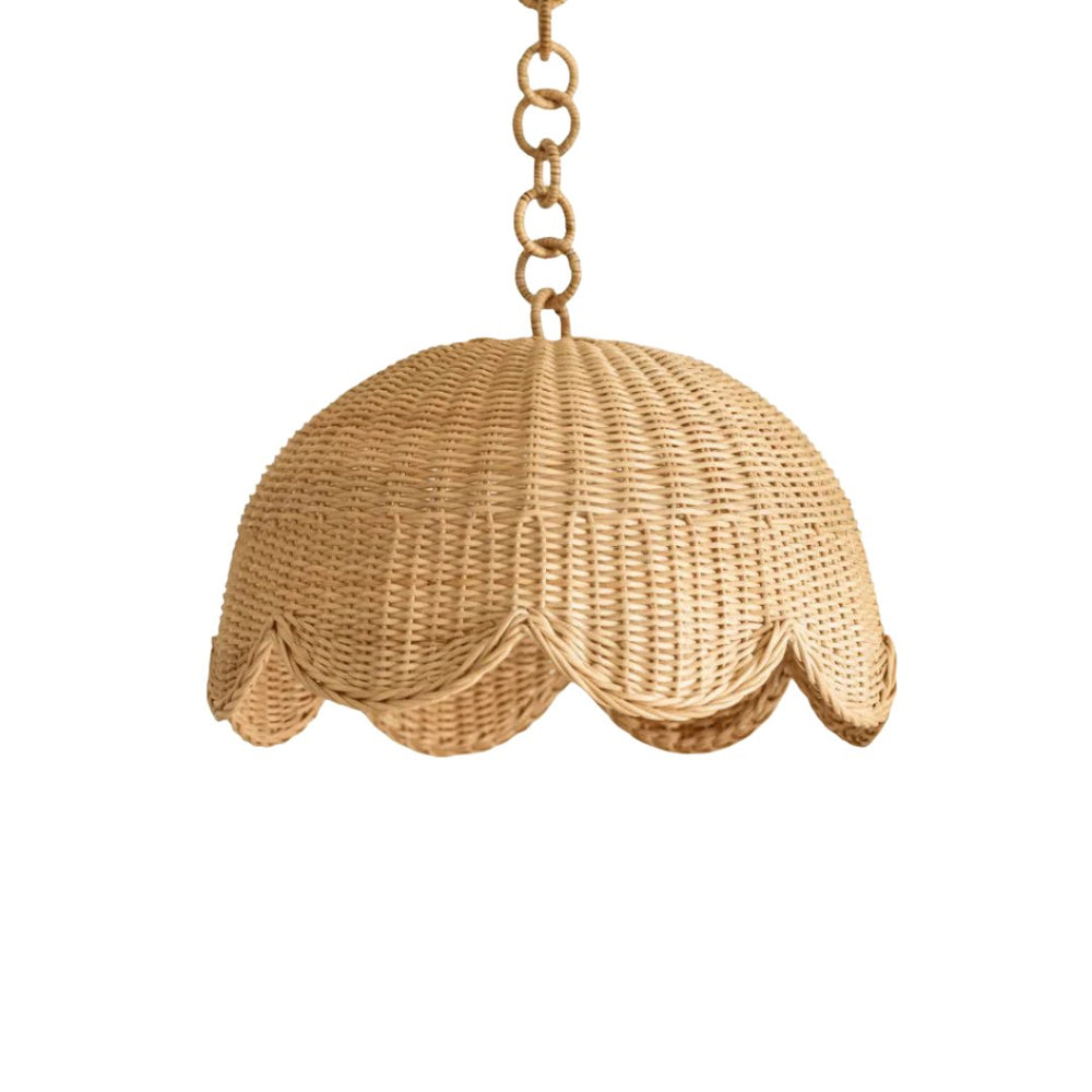 Etta Scalloped Pendant Shade