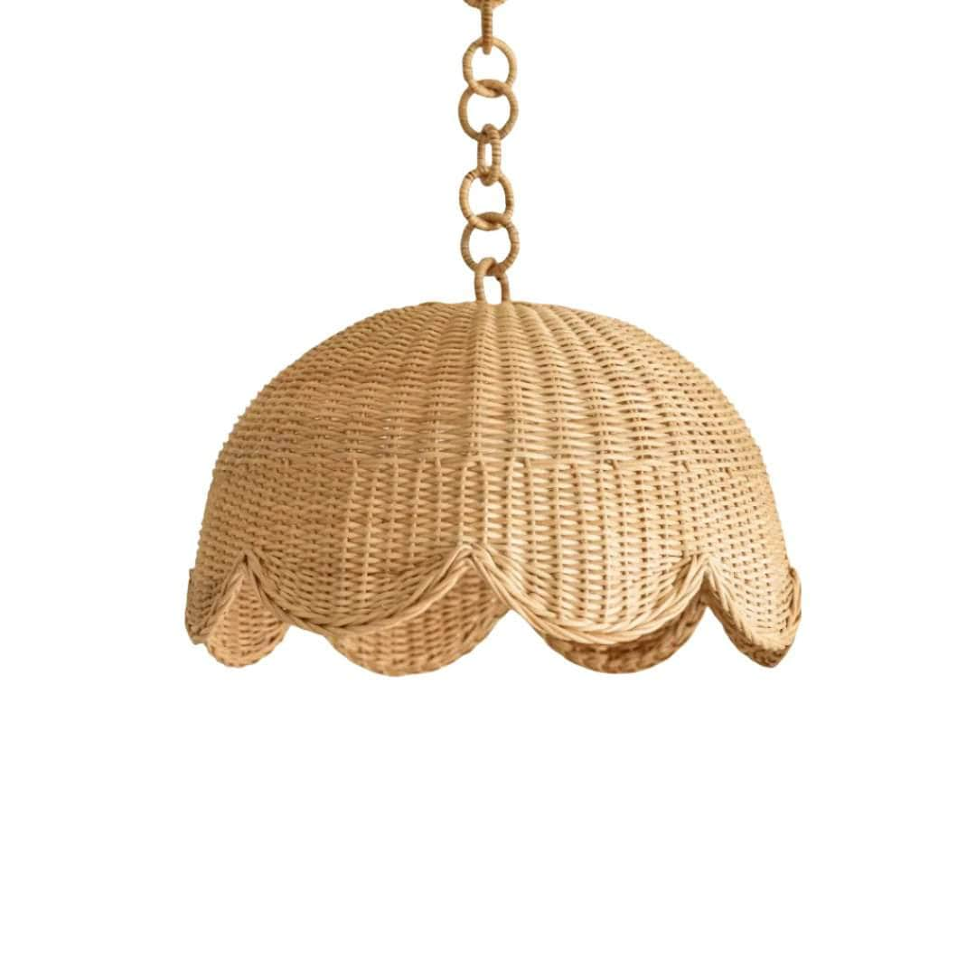 Etta Scalloped Pendant Shade