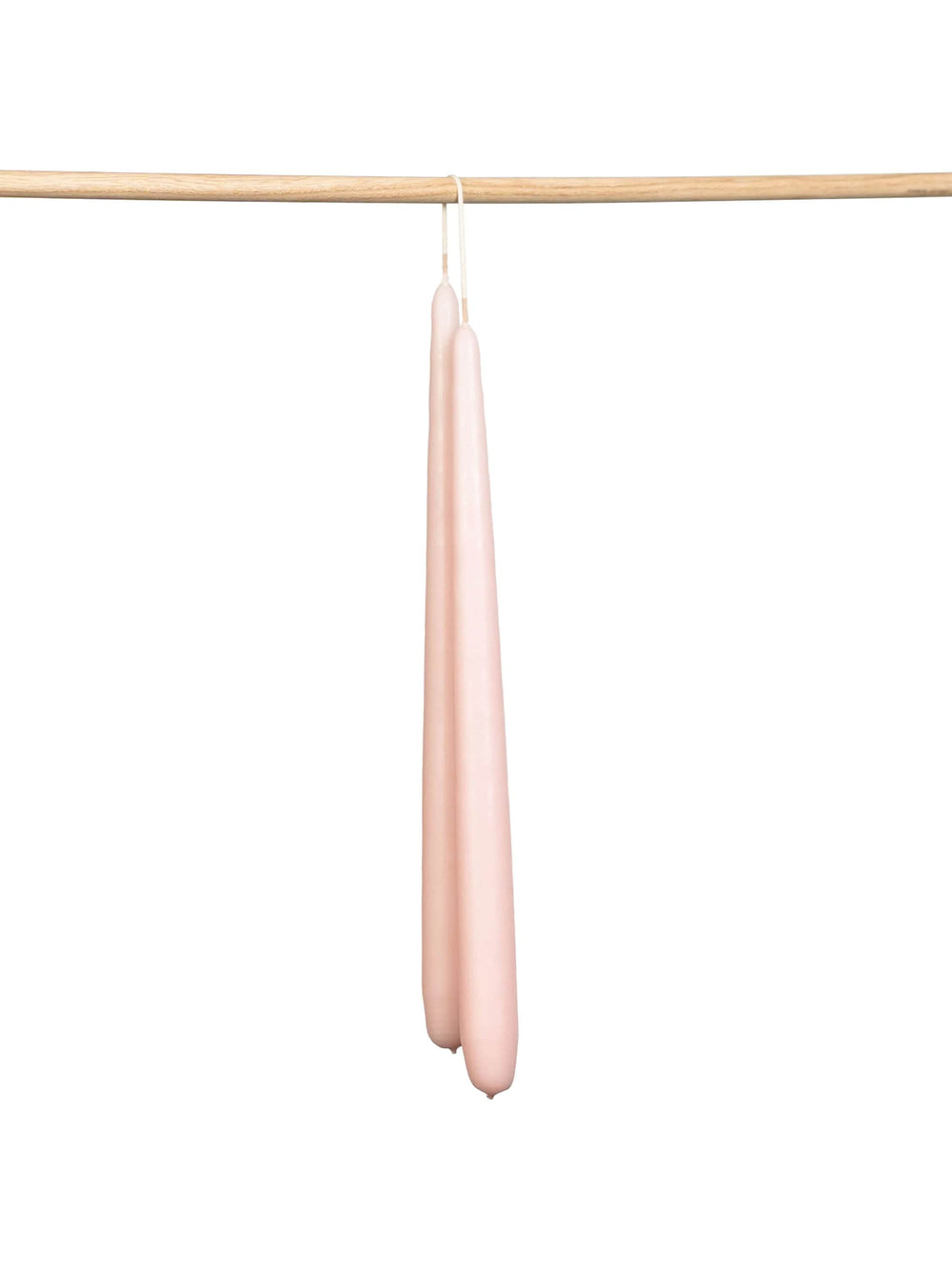 Rose Tapered Candles - Set of 2