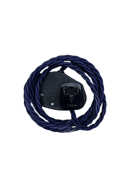 Fabric Extension Cable in Indigo