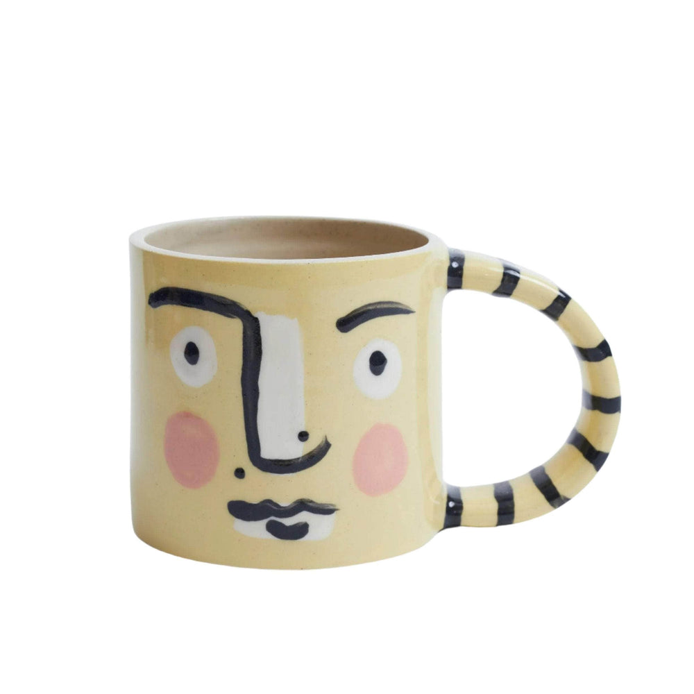 Face Mug Yellow