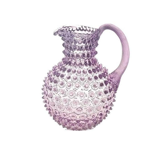 Lilac Hobnail Large Jug 2L