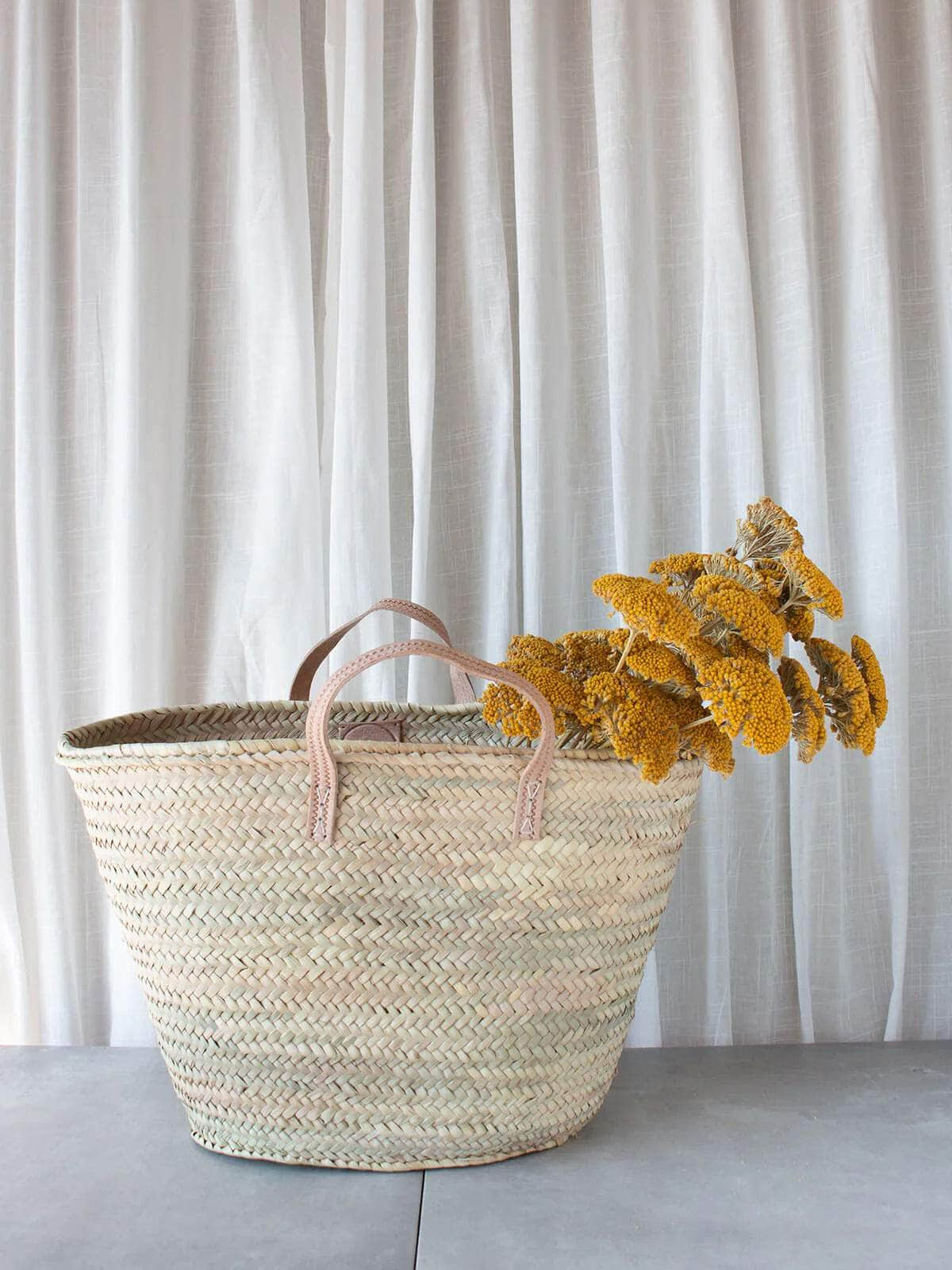 Parisienne Basket Bag - Natural