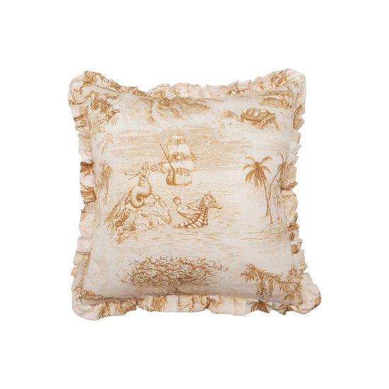 Navigo Gold Pleated Cushion