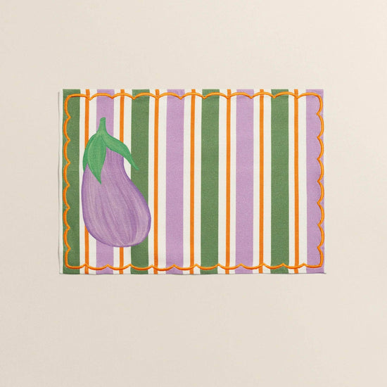 Aubergine Placemat