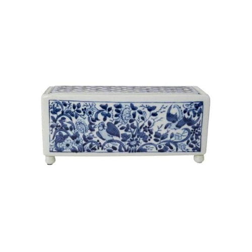 Delft Tulipiere Rectangle Vase