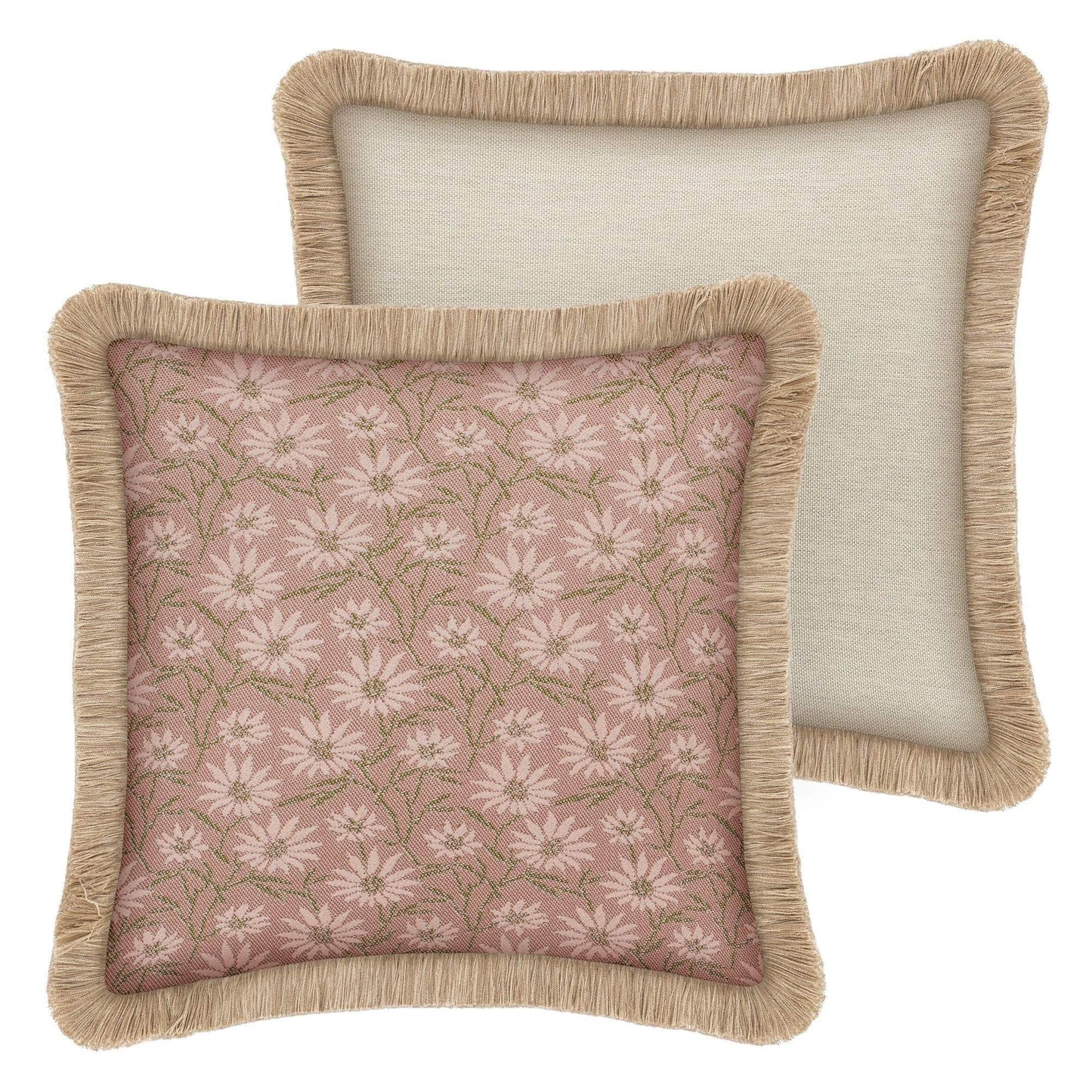 Cushion Mako Rose & Olive