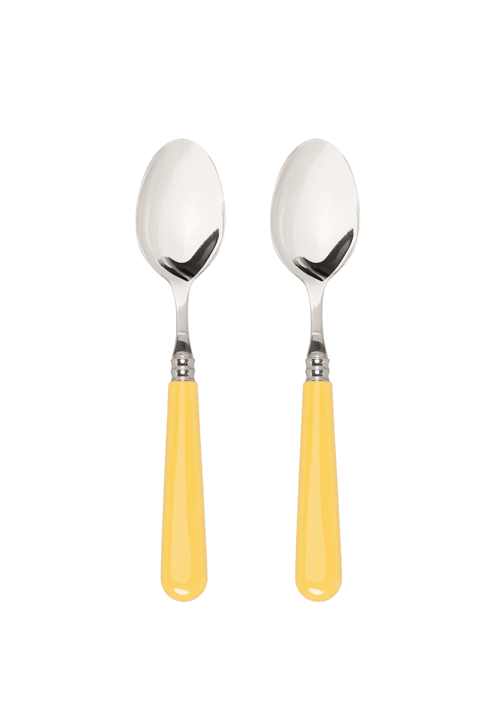 Butter Yellow Set of 2 Dessert Spoons