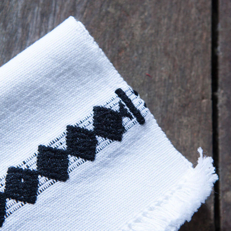 Woven Napkin - Black