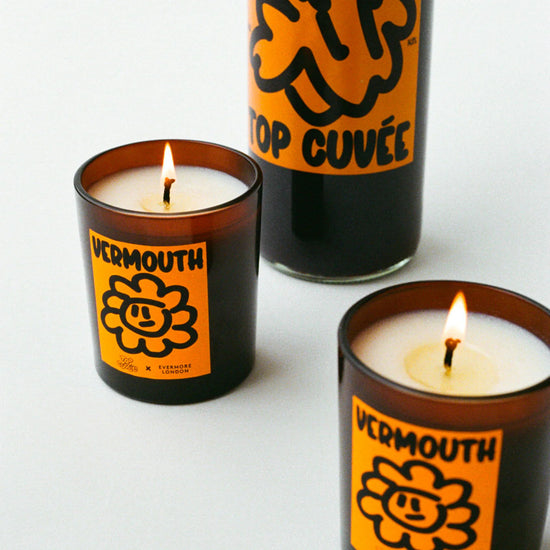 Top Cuvee x Evermore Vermouth candle