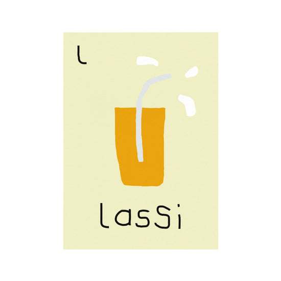 L for Lassi Print