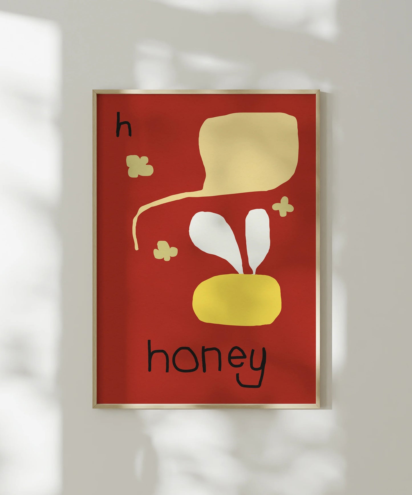 H for Honey Print