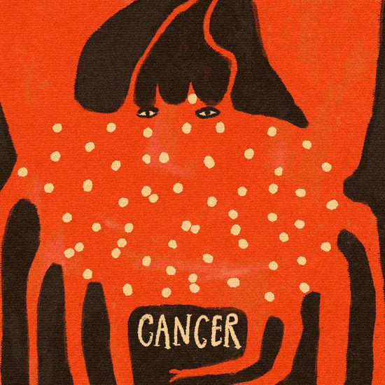 Tabby Booth • Cancer Zodiac Print