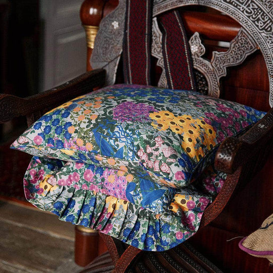 Pré Fleuri Ruffled Cushion Cover