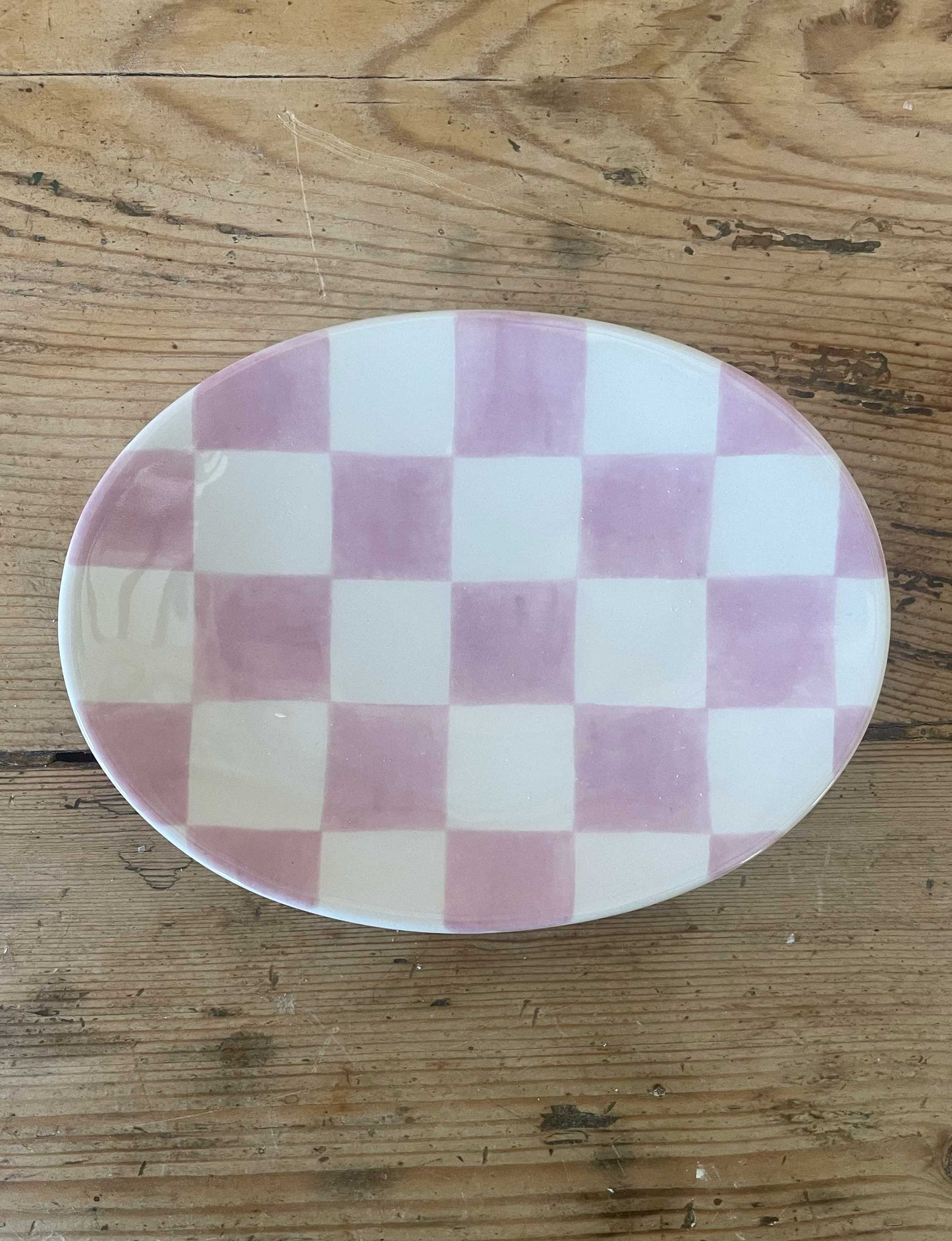 Checkmate Soap Dish, Pink