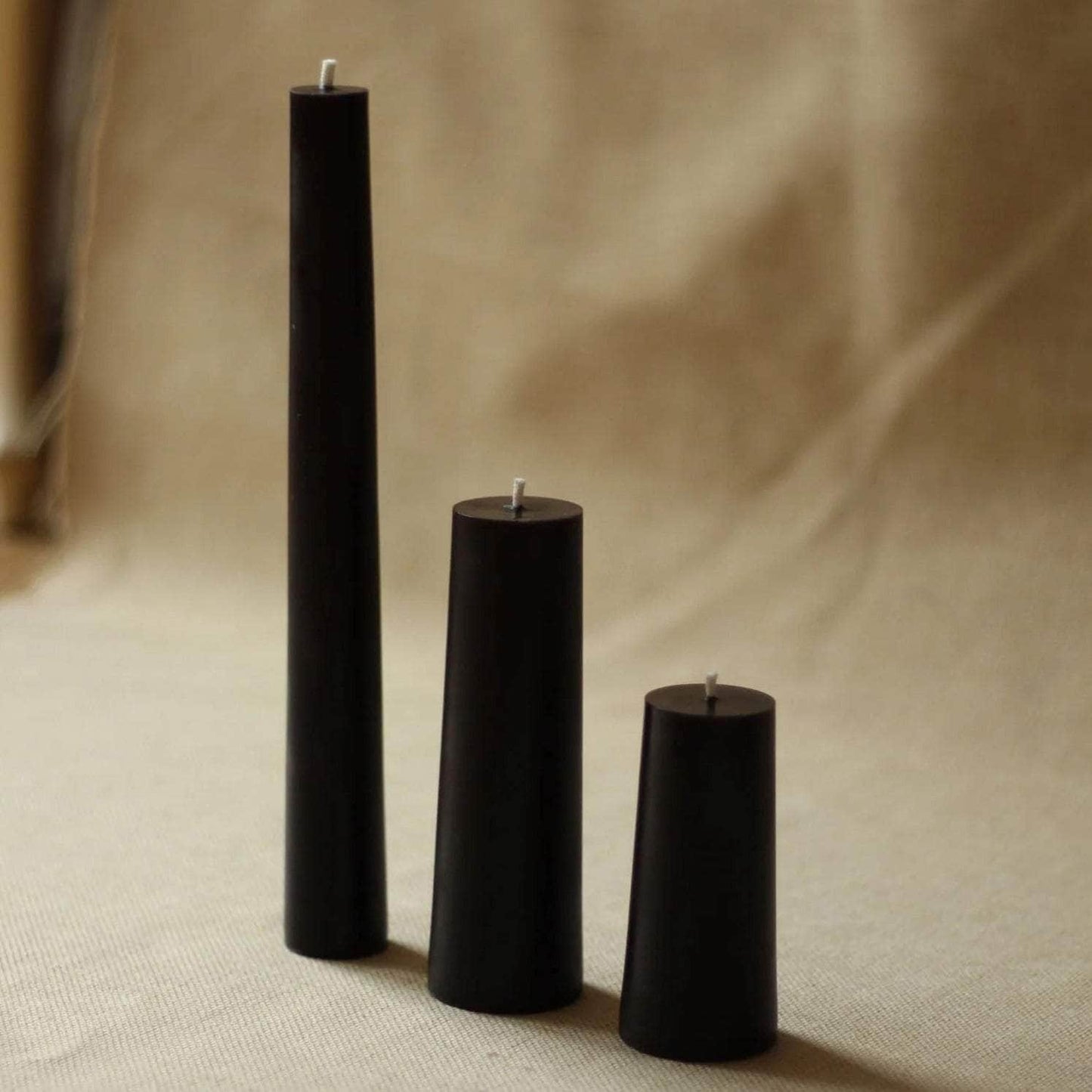 Pillar Candles - Black