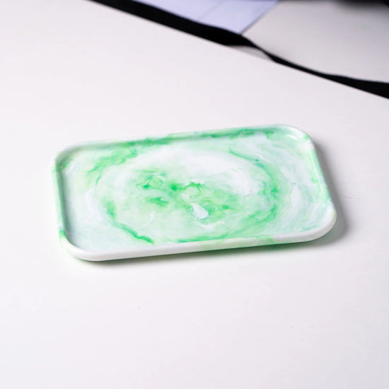 Recycled Plastic Tray - Jade