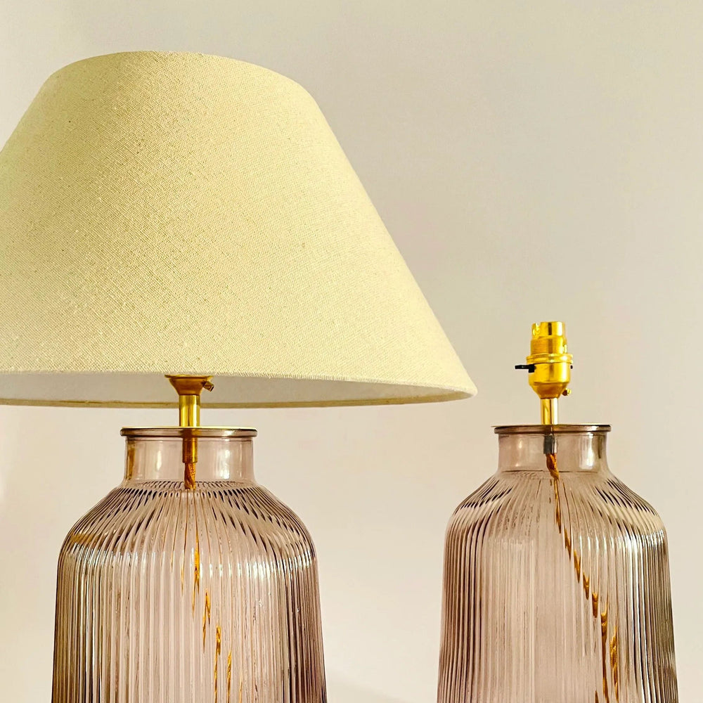 Antique French Bottle Lamp