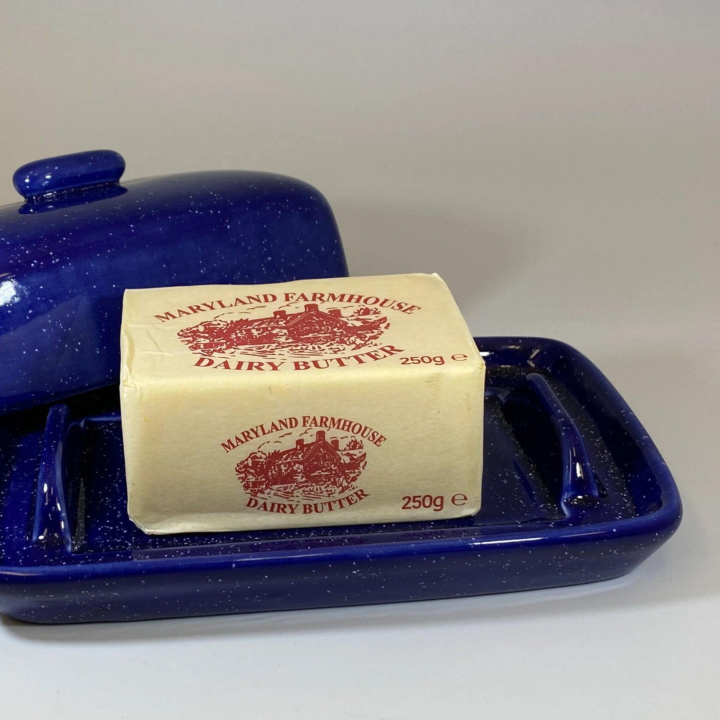 Butter Dish Night Sky Blue