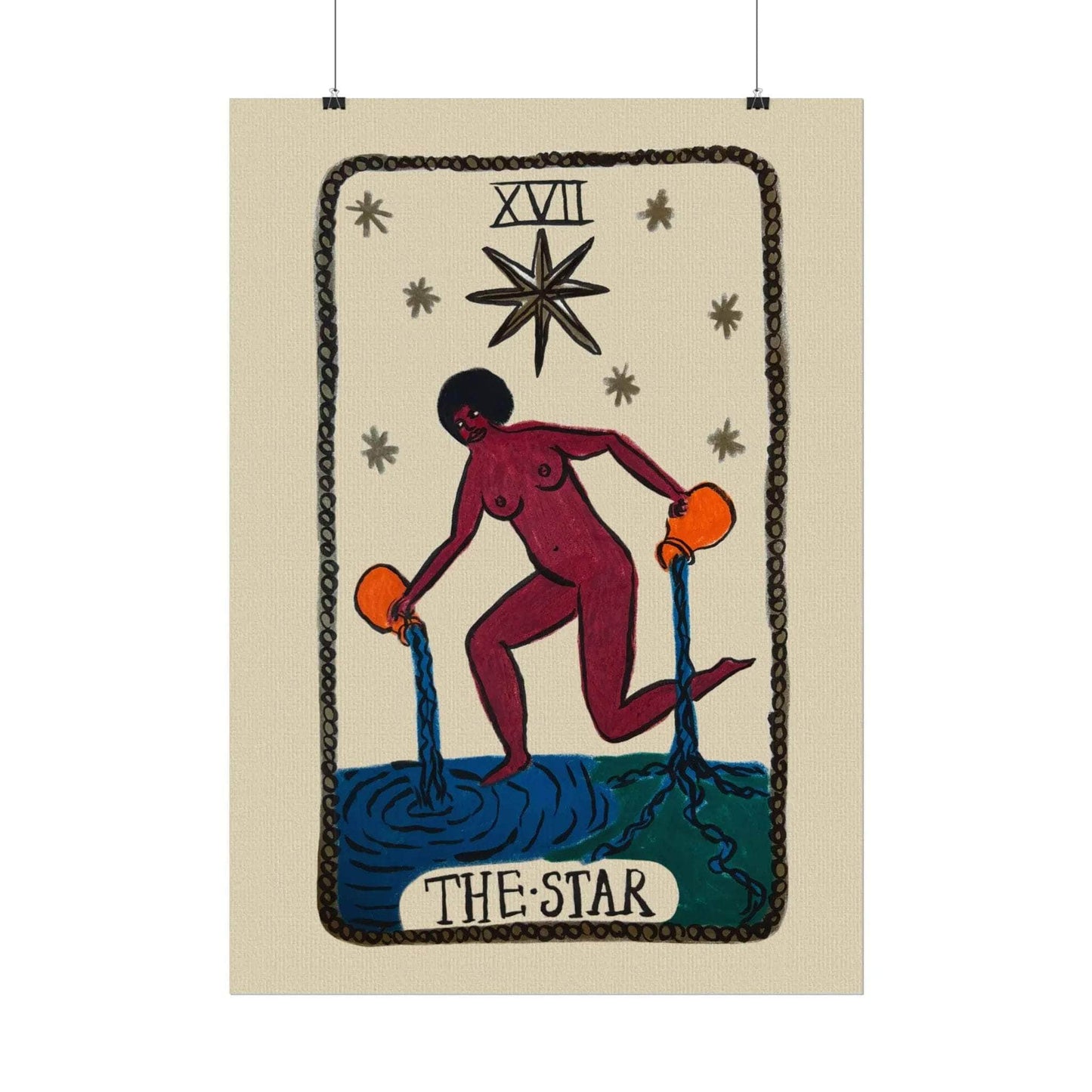 Tabby Booth Fine Art Tarot Print • The Star