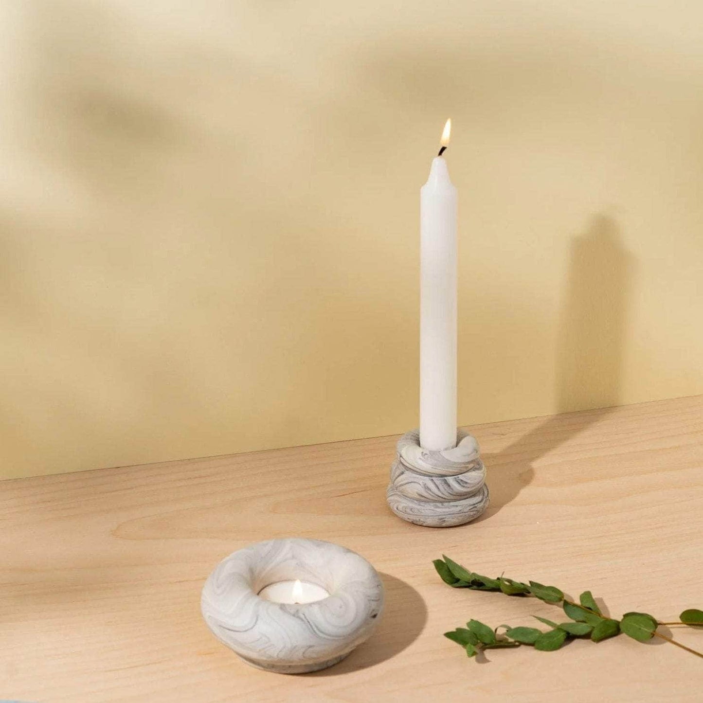 Terracotta Triple O Candleholder