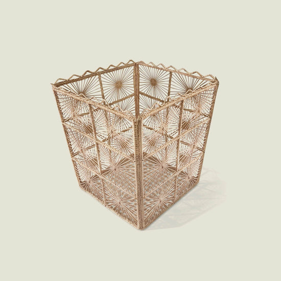 Carmen Woven Waste Paper Basket