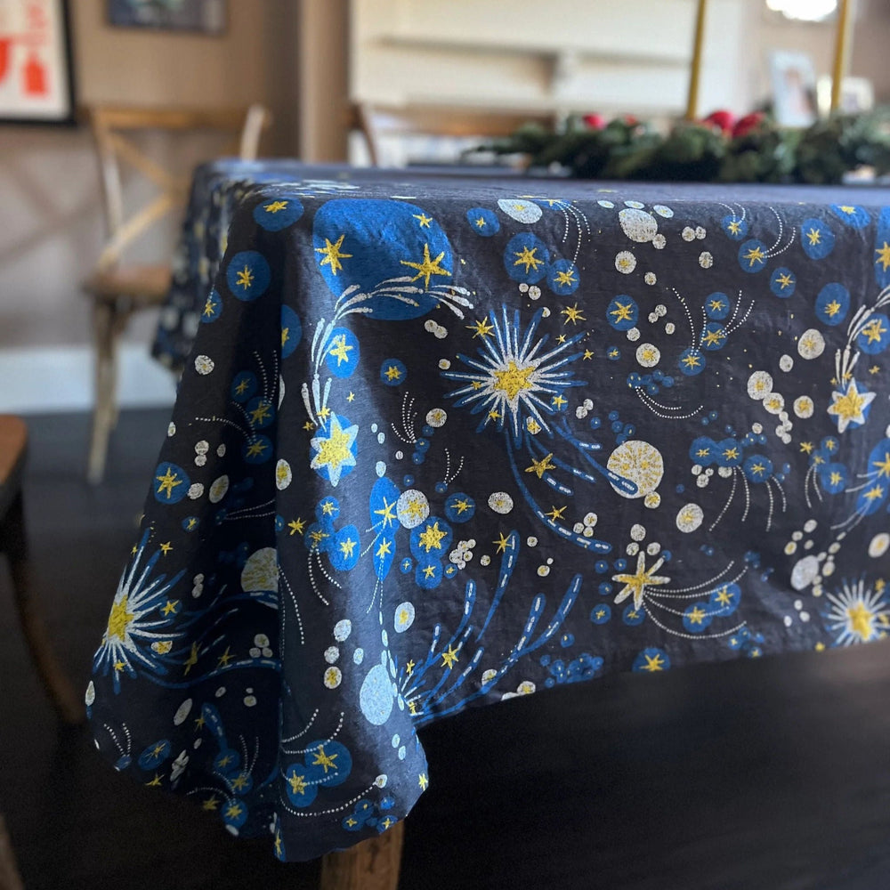 Solaris Tablecloth in Blue