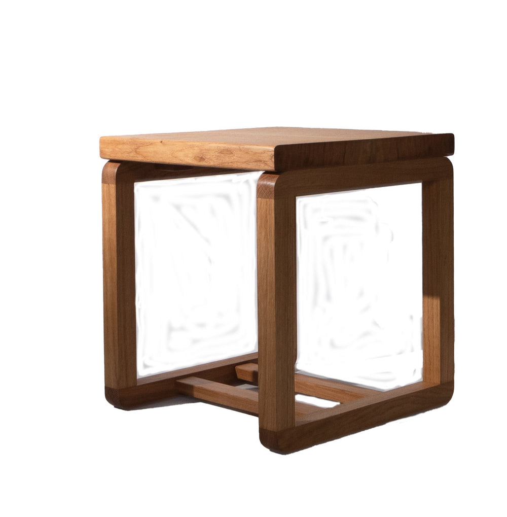 English Oak Side Table