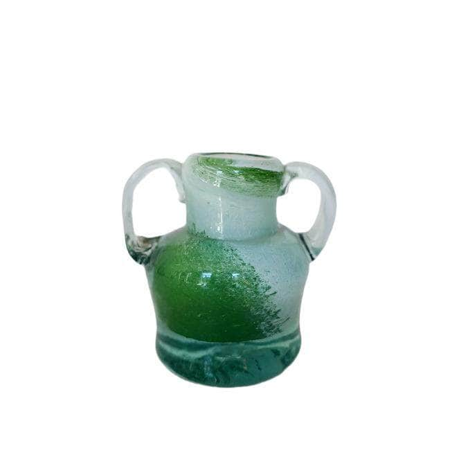 Blown Glass Amphora Vase