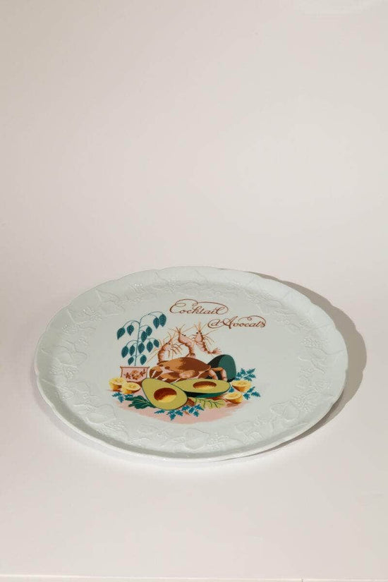 Vintage French Platter by Lièrre Sauvage